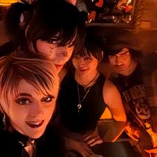 Photo dump from The Oddyverse. Fam, friends, the club kids me and  @corarlevin have become, and a gift from the city of New York (not my  Ferrari). #kj #theoddysy #enby #photodump #nyc #