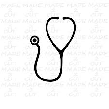 Download Stethoscope Svg Nurse Svg Doctor Svg Stethoscope Design Etsy In 2021 Stethoscope Drawing Silhouette Studio Files Svg