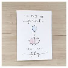 How to make cards fly out of the deck Flying Pig Card Pig Pig Card Love Card Snail Mail Funny Etsy Funny Love Cards Funny Greeting Cards Love Cards