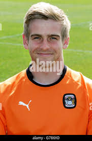 Coventry City goalkeeper Lee Burge Stock Photo