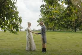 The crown's emma corrin models miu miu spiky grey jumper before running down the corridor at five star london hotel kaiser chiefs' ricky wilson shares stunning snap of his bride grace zito on their wedding day. Emma And Mr Knightley The Most Romantic Moment Of The Month