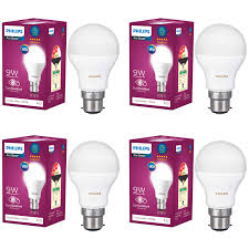 Experience affordable quality and look for appropriate. Philips 9watts B22 Led Cool Day Light Bulb Pack Of 4 Amazon In