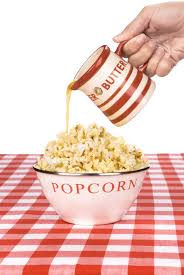 Butter has a much lower smoke point than coconut oil, which makes it tricky to get delicious popcorn instead of burnt popcorn. The World Is Disgusted With How Americans Eat Popcorn