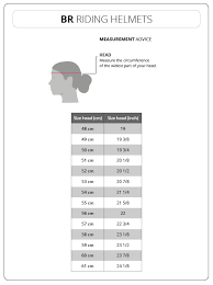 size charts br equestrian equipment