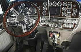 Semitrckn Photo Peterbilt Truck Interior Semi Trucks Interior