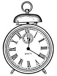 Vintage Alarm Clock Clip Art Old Design Shop Blog Vintage Alarm Clocks Alarm Clock Clock Drawings