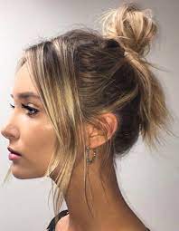 Pinterest Deborahpraha Messy Bun Chic Hair Style Celebrity Hair Stylist Hair Styles Hair Beauty