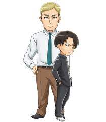 Professor Erwin Smith Levi Ackerman Attack On Titan Junior High Attack On Titan Attack On Titan Fanart Levi Ackerman