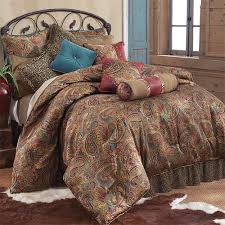 Featuring cozy microfiber construction and a signature leopard print design in modern black and ivory, this trendy bed set is the perfect update for any bedroom. San Angelo Full 4 Pc Comforter Set Leopard Skirt