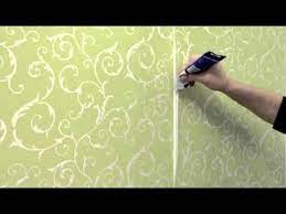 Paint a thin layer of seam. Wallpaper Seam Repair Youtube
