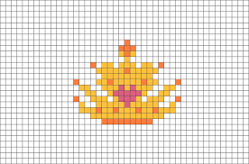 Princess Crown Pixel Art Brik Here you can explore hq crown transparent illustrations, icons and clipart with filter setting like polish your personal project or design with these crown transparent png images, make it even more personalized and more attractive. princess crown pixel art brik