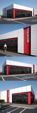 Market Exterior Design On Behance Commercial Design Exterior Facade Architecture Industrial Architecture
