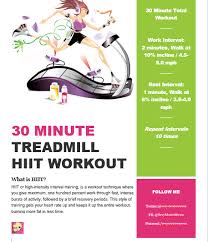 30 minute treadmill hiit workout