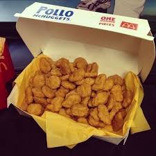 Or Have The Chance To Conquer The 100 Nugget Challenge Sleepover Food Chicken Nuggets Food