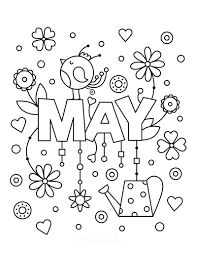 Here's a set of printable alphabet letters coloring pages for you to download and color. 65 Spring Coloring Pages Free Printable Pdfs