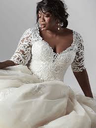 Charming half sleeve ball gown wedding dresses 2020 with luxury gold lace appliques vestidos de noiva plus size white wedding gowns custom. Plus Size Wedding Dress Shops Near Me 65 Off Plykart Com