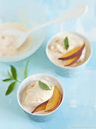 Yaourt Glace Peche Verveine Recette Yaourt Glace Recette Yaourt Glace Recettes Minceur