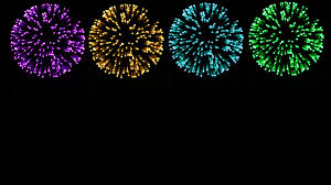 holiday firework explode New Year celebration seamless loop Animation video transparent background with alpha channel. 24508388 Stock Video at Vecteezy
