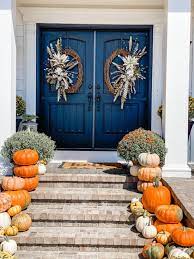 Fall Front Porch Re Fabbed Fall Decorations Porch Fall Decor Diy Fall Outdoor Decor