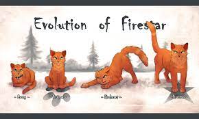 Evolution Of Firestar Warrior Cats Funny Warrior Cat Memes Warrior Cats Comics