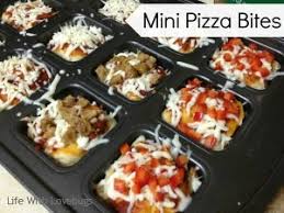 Individual Mini Pizza Bites Life With Lovebugs