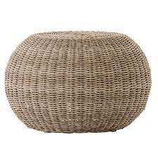 All 3 have drawers delivery is extra. Pascal Vintage White Woven Wicker Round Stool Ottoman Zin Home Fourhands