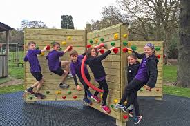 To make it neat, you can mount some antique bottle holders like the ones displayed in this example. St Philip And St James Church Bath Climbing Wall Solutions