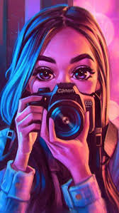 The great collection of cool wallpapers for iphone girls for desktop, laptop and mobiles. Canon Girl Iphone Wallpaper Girls Cartoon Art Girly Drawings Cartoon Girl Drawing