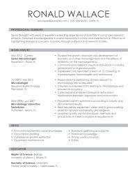 Study our biotechnology cv sample for a good example of how these sections should look. Professional Biology Resume Examples For 2021 Livecareer