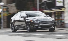The redesigned 2013 ford fusion breaks away from the pack in a big way. Ford Fusion Titanium 2 0l Ecoboost Awd Test 8211 Review 8211 Car And Driver