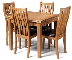 Extending oak dining table and chairs. Waverly Oak Small Square Extending Dining Table Hallowood