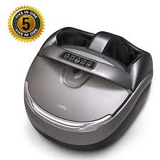 Naipo Neck Back Massager With Heat And Air Compression Naipo Foot Massager Shiatsu Feet Massager Machine Deep Kneading Massage With Tapping Rolling Air Compression Heat And Adjustable Intensity Scr Massage Machine