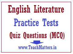 Percy bysshe shelley click to see the. English Literature Practice Test Questions With Answers Mcqs Teachmatters