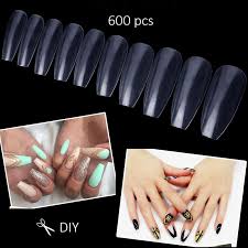 Here is everything you need to know about getting acrylic nails, from how acrylic nails are. Acrylic Nails Transparent Full Cover Coffin Artificial Nail Fashion Diy Ballet Fingernail Tips Set Art From Harrisonjiang 3 21 Dhgate Com