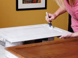 Prime the entire wall even if cabinetry covers. How To Paint Kitchen Cabinets How Tos Diy