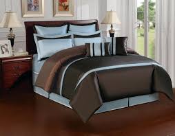 Chocolate brown and blue bedroom ideas. More Ideas To Bine Brown Bedding Set Scene And Blue Bedroom Atmosphere Plant Bones Boos Hop Bines Wife Esd No Oob Apppie Org