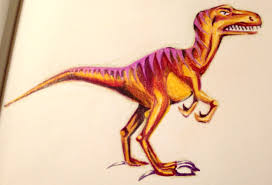 You can sharpen your drawing skills by learning how to draw this dinosaur. Drawing Dinosaurs A Colored Pencil How To For Kids And Adults Pauper S Corner Blog About Paper Stationery Cards And More