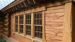 You can build a standard framed wall and install log siding easily on nearly any flat. Fake Log Siding Vinyl Log Siding Vinyl Log Cabin Siding Amazing Inside Log Cabin Vinyl Siding Home Depot Log Cabin Siding Siding Options Log Cabin Homes