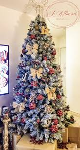 Rustic Christmas Tree Christmas Tree Bows Christmas Decorations Rustic Burlap Christmas Tree