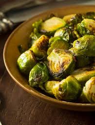 Mix soy sauce and rice vinegar in a small bowl and add that to the pan. Brussel Sprouts With Bacon Roasted Brussels Sprouts Twosleevers