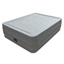 Queen Size Comfort Plush Elevated Dura Beam Airbed Inlatable 22 Inch Height New Air Mattress Camping Air Bed Intex