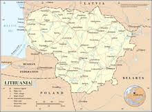It is one of the baltic states, and lies on the eastern shore of the baltic sea. Litva Wikislownik Wolny Slownik Wielojezyczny