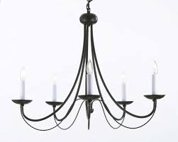 Black Wrought Iron And Crystal Chandelier G7 403 5 Wrought Iron Chandelier Chandeliers Crystal Chandelier Crystal Chandeliers Lighti Iron Chandeliers Wrought Iron Chandeliers Traditional Chandelier