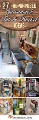27 best galvanized tub and bucket ideas