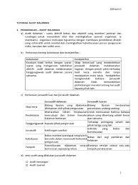 Maybe you would like to learn more about one of these? Jawapan Tutorial Audit Dalaman