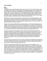 Buy the republic (sparknotes literature guide) by plato. Sparknotes Platos Republic 1 Plato The Republic Book I Summary In The Republic Plato Speaking Through His Teacher Socrates Sets Out To Answer Two Course Hero