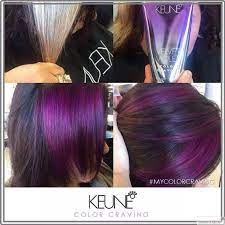 Kosmetika Keune Color Craving Palaipsniui Nusiplaunantys Plaukų Dazai Spalva Violetinė Velvet Violet 150ml Purple Hair Hair Color Keune Color