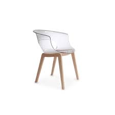 Chaise Design Pieds Bois Miss B Et Chaises Design Bois Transparente Salle A Manger Cuisine Restaurant