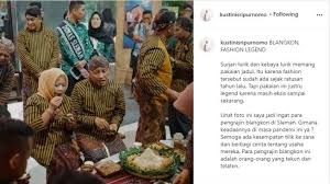Lazada) daftar ini dibuka dengan 2 tunik murah lazada. Unggah Foto Pakai Kebaya Surjan Kustini Sebut Surjan Fashion Legendaris Suara Jogja