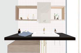 Software (landscape and interior design versions). Bathroom Counter Interior Design Drawn Using Procreate App On Ipad Designporn